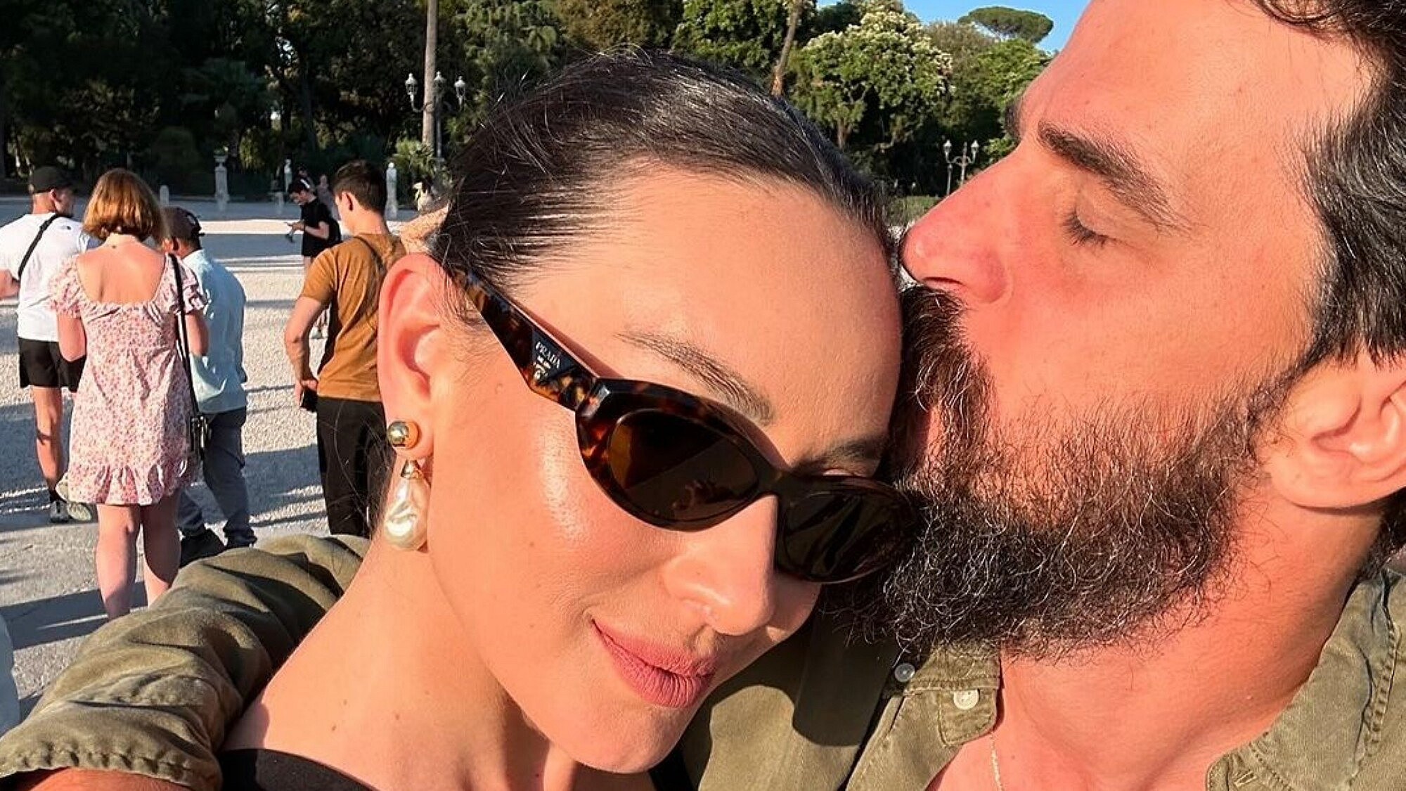 אנה ארונוב ואייל אלגבי | צילום: אינסטגרם aronovanna@ אנה ארונוב ואייל אלגבי | צילום: אינסטגרם aronovanna@