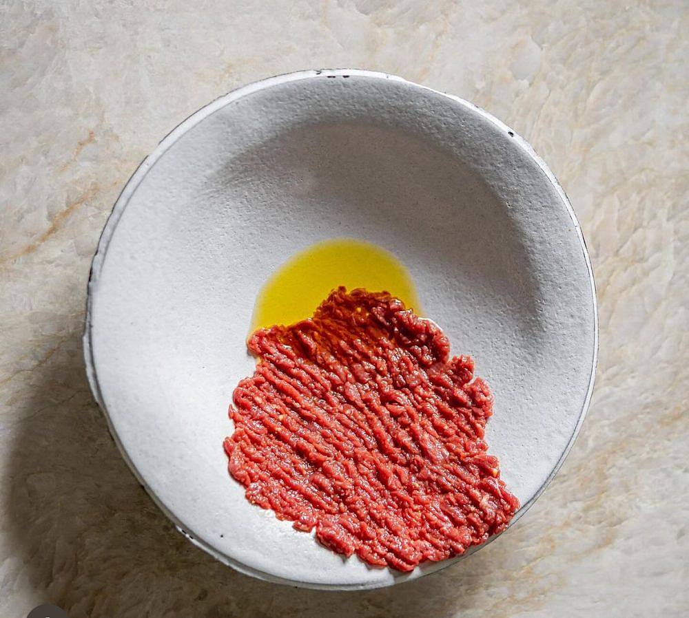 לא צריך יותר מזה. טרטר בסנטי | צילום: אסף קרלה