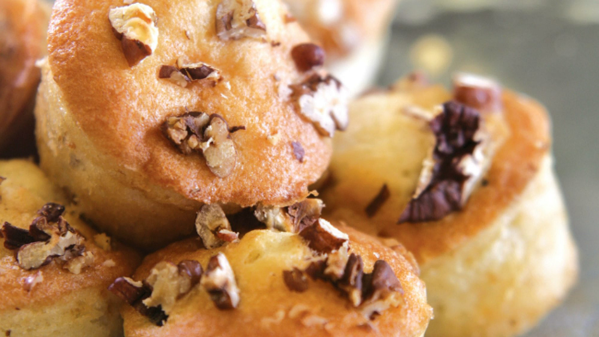 מאפינס אוכמניות ואגוזי פקאן | צילום: דניאל לילה