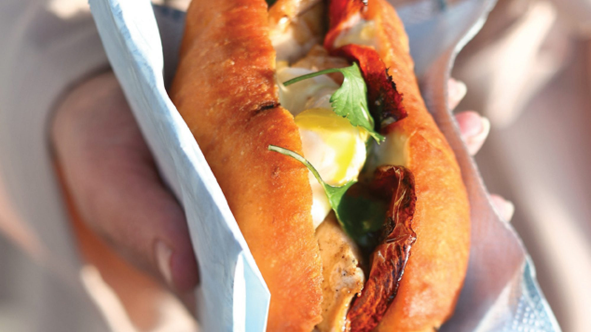 סנדוויץ' טוניסאי של נתי שפריר | צילום: יח"צ