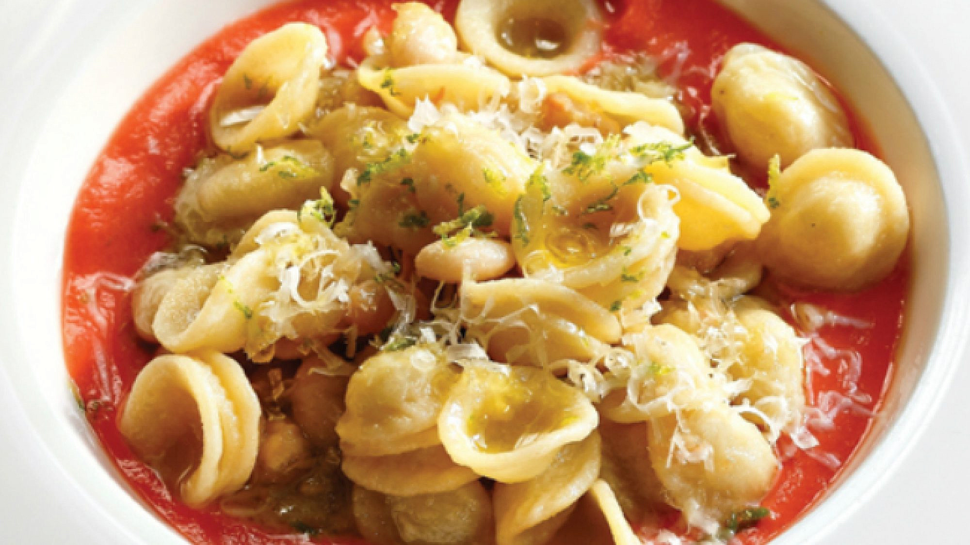 פסטה אוריקייטה עם שעועית טוסקנית | צילום: יח"צ פסטה אוריקייטה עם שעועית טוסקנית | צילום: יח"צ