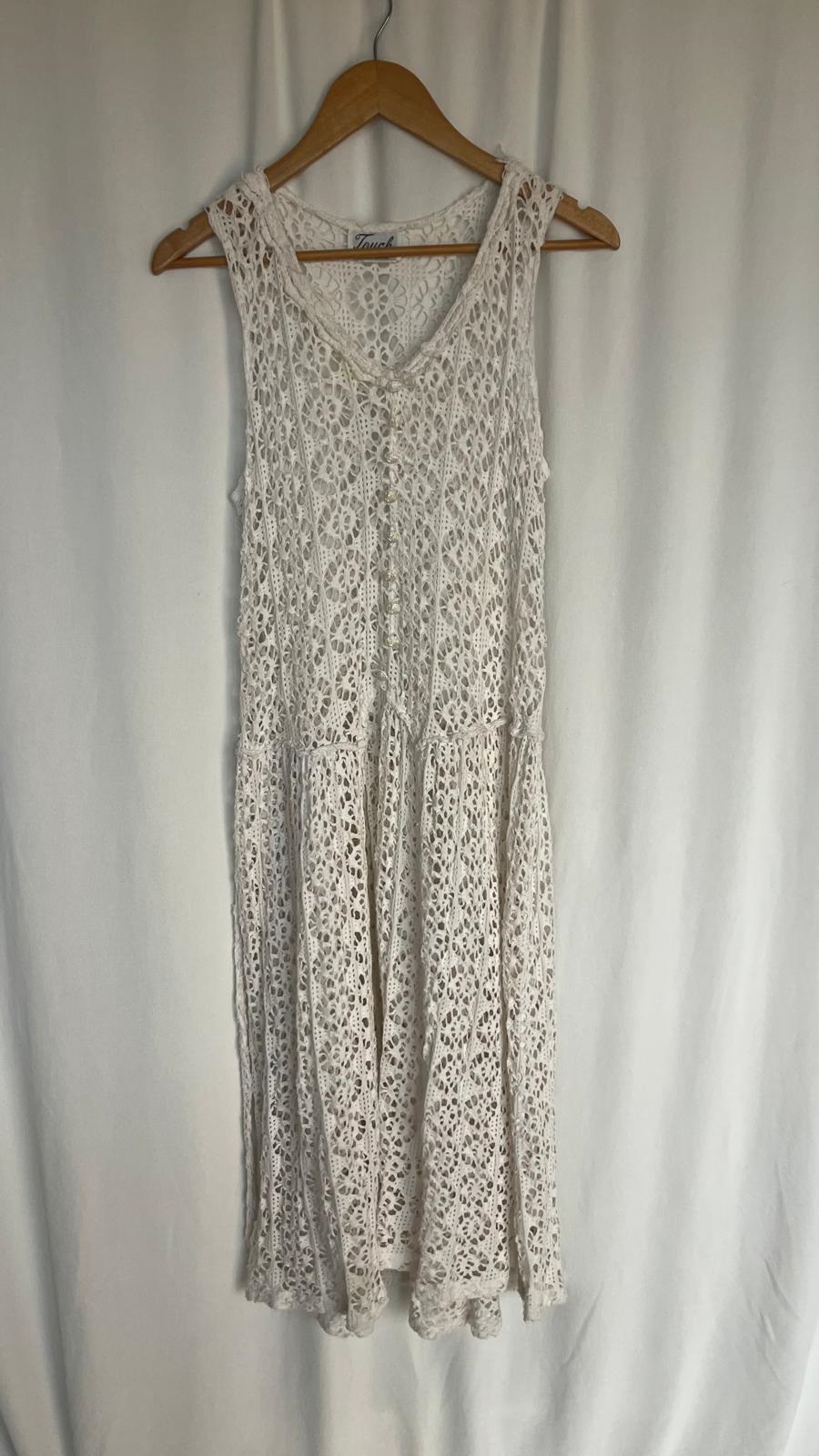 POP CRIMES VINTAGE. שמלת קרושה משנות השבעים, ביריד Vintage Me Up בתל אביב | צילום: אינסטגרם popcrimesvintage@