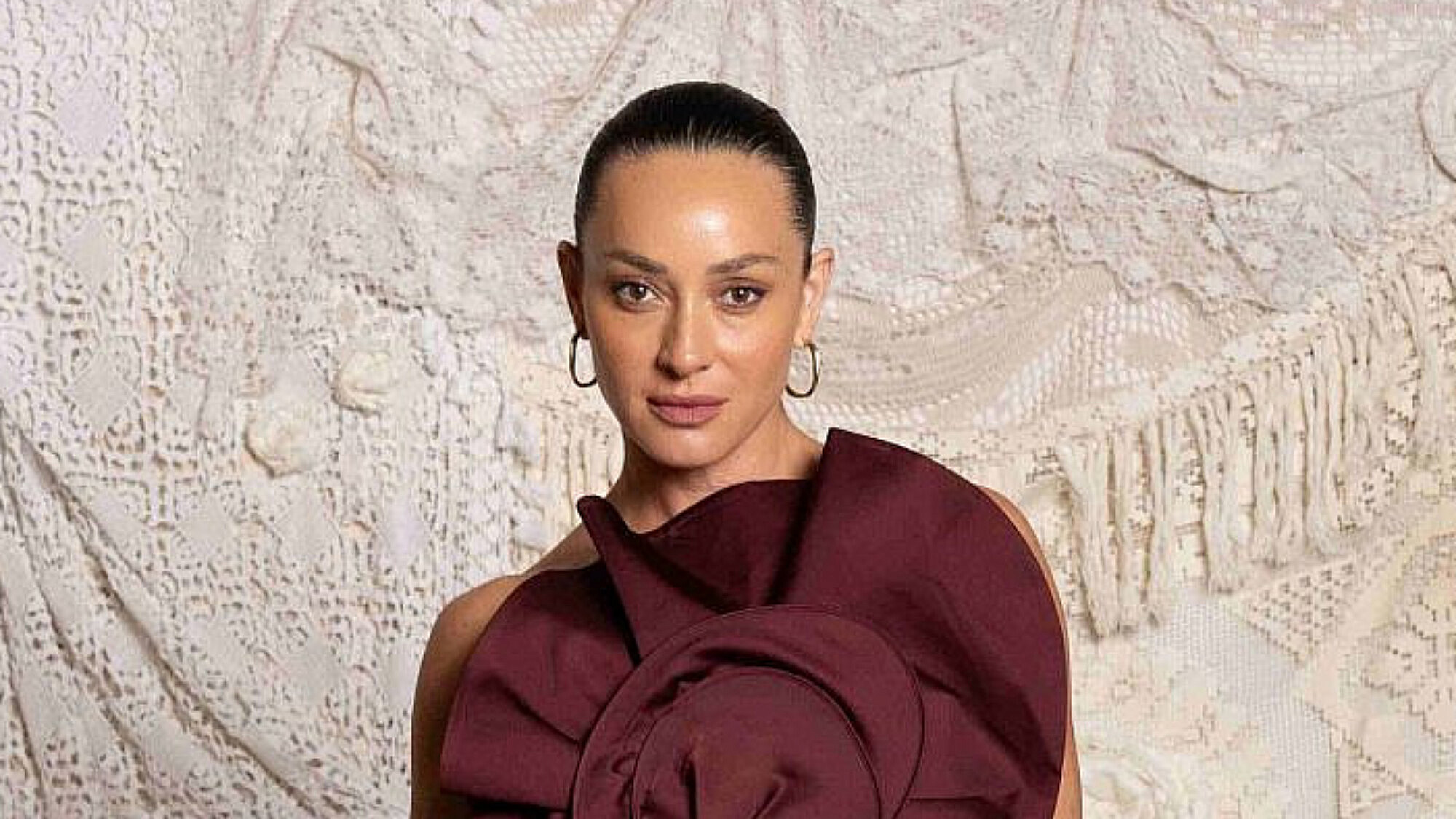 הפרח הכי סטייל בגינה. אנה ארונוב באירוע השקת קולקציית Magda Butrym x H&M | צילום: נוי ערקובי