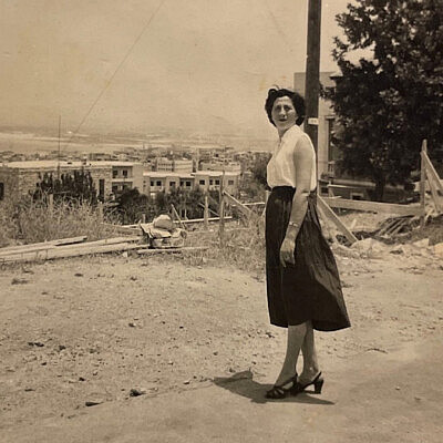 לוניה (לאה) פוקסמן ז"ל, סבתה של יערה קידר | צילום: פרטי