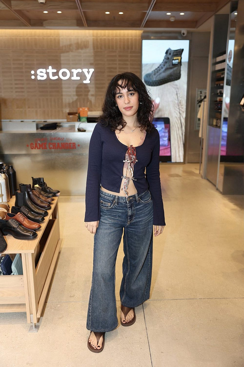 נועם קליינשטיין בהשקת החנות החדשה של רשת סטורי | צילום: אור גפן