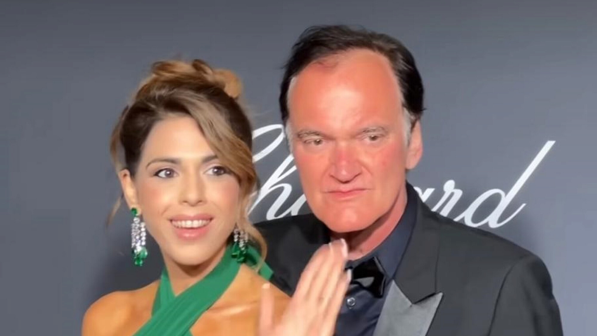 אנחנו נשארים בארץ. דניאלה פיק וקוונטין טרנטינו | צילום: אינסטגרם daniellapick