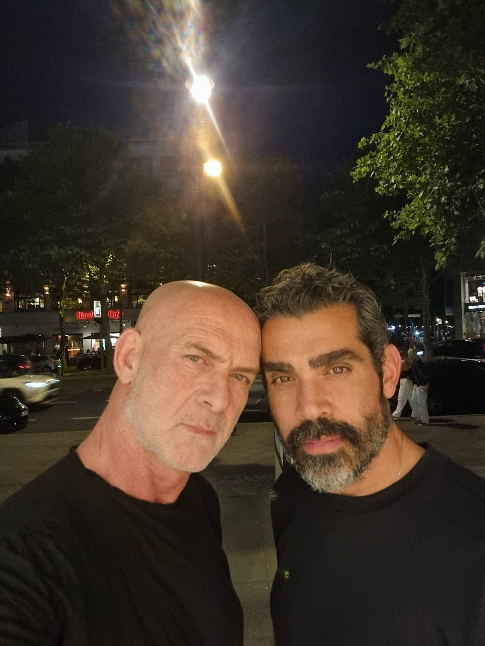 מוטי רייף ובן זוגו בברלין | צילום: פרטי