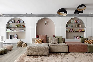 ממלכת ילדות. עיצוב ואדריכלות: שרה ונירית פרנקל | צילום: איתי בנית