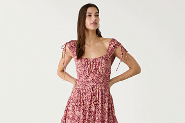 שמלות עד 100 ש"ח. STRADIVAIRUS. מחיר 79.90 ש"ח במקום 159.90 ש"ח | צילום: יח"צ