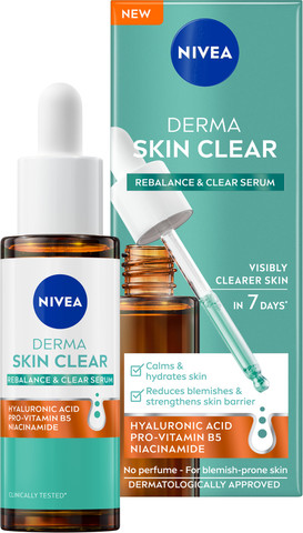 DERMA SKIN CLEAR של ניוואה. 79.90 ש&quot;ח ל-30 מ&quot;ל | צילום: יח&quot;צ