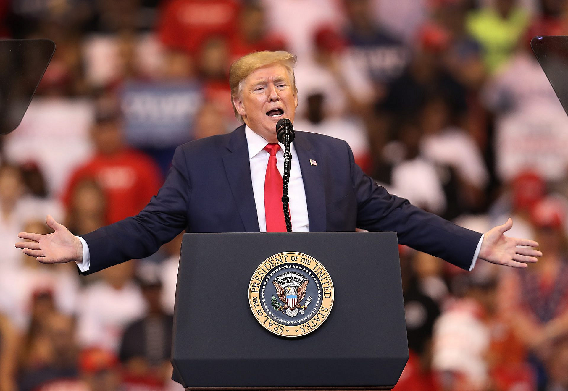 נשיא ארה"ב דונלד טראמפ | צילום: GettyImages