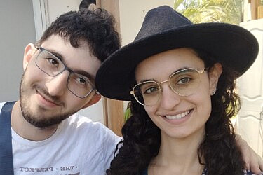 זוכים לאהוב. לי (לילוש) גולדפרב ובן זוגה יובל יעקב | צילום: באדיבות המצולמת