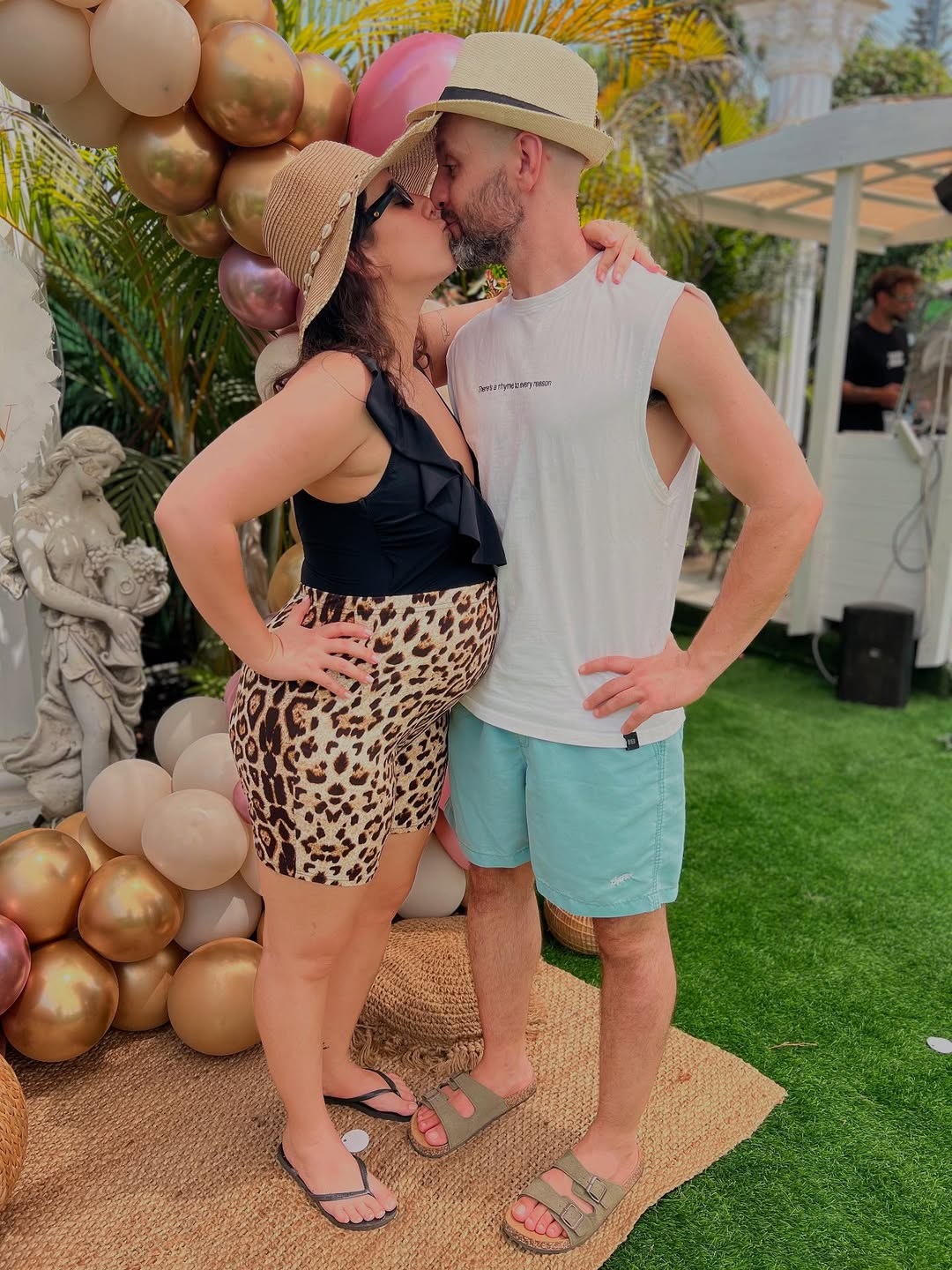 יפה להם. מאי שכטר ומשה יחזקאל מצפים בשנית | צילום: אינסטגרם may_shechter@