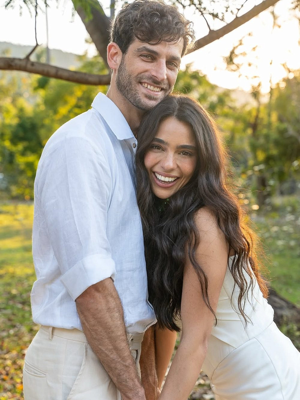 נטלי רוימי ונועם בן שבת מתוך &quot;חתונה ממבט שני&quot; | צילום: steph_docoshot, ⁩אינסטגרם married_at_first_sight_il@