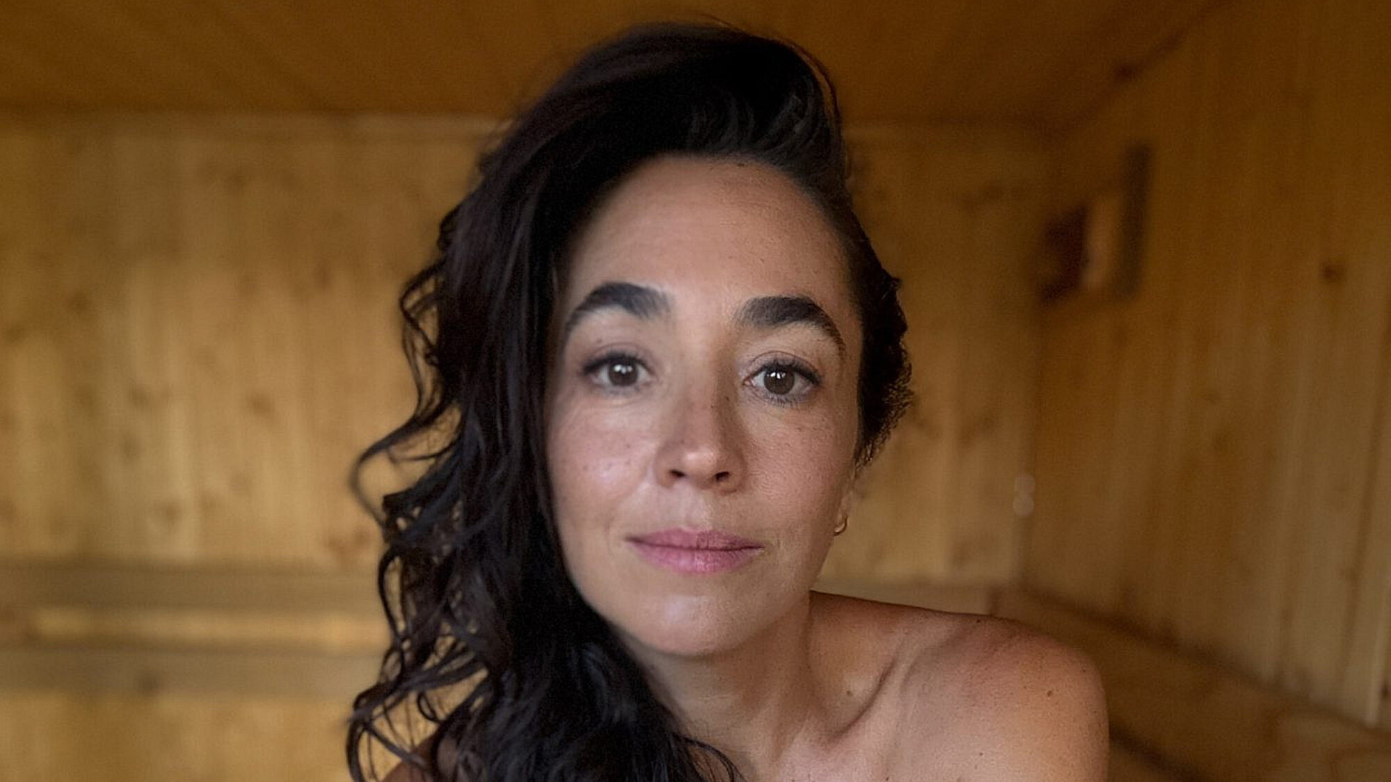 בשוק מהחום. מיה אלחלל | צילום: אלבום פרטי