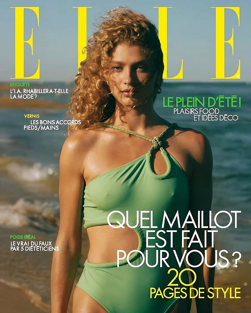 דורית רבליס על שער Elle France | צילום: Ems Tempest