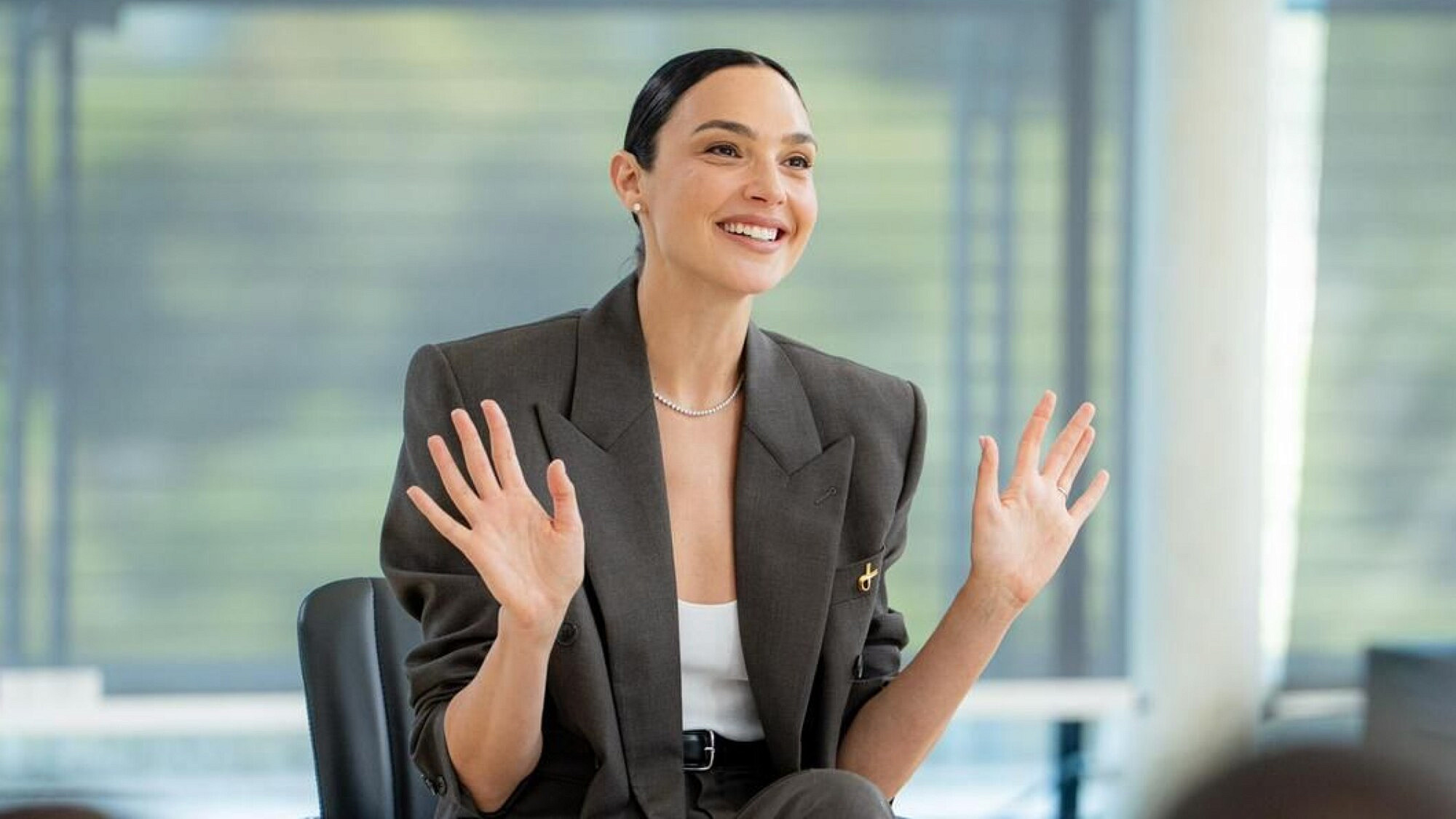 גל גדות ב"ריאיון מיוחד" | צילום: רגב זרקה גל גדות ב"ריאיון מיוחד" | צילום: רגב זרקה