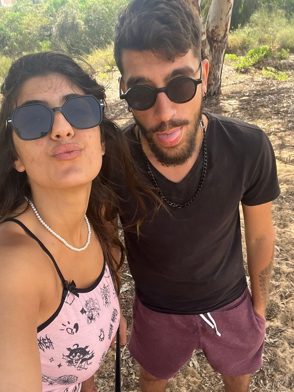 עדן זכריה ז"ל ובן זוגה אופק קמחי ז"ל | צילום: באדיבות המשפחה