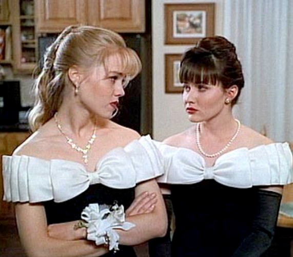 שמלת המריבה. ברדנה וקלי | צילום: צילום מסך