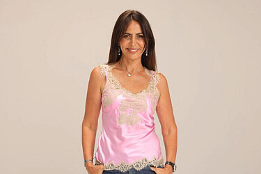 עינת שרוף בקמפיין חברתי של ג'ק קובה להעלאת המודעות לסרטן השד | צילום: עירד נצר