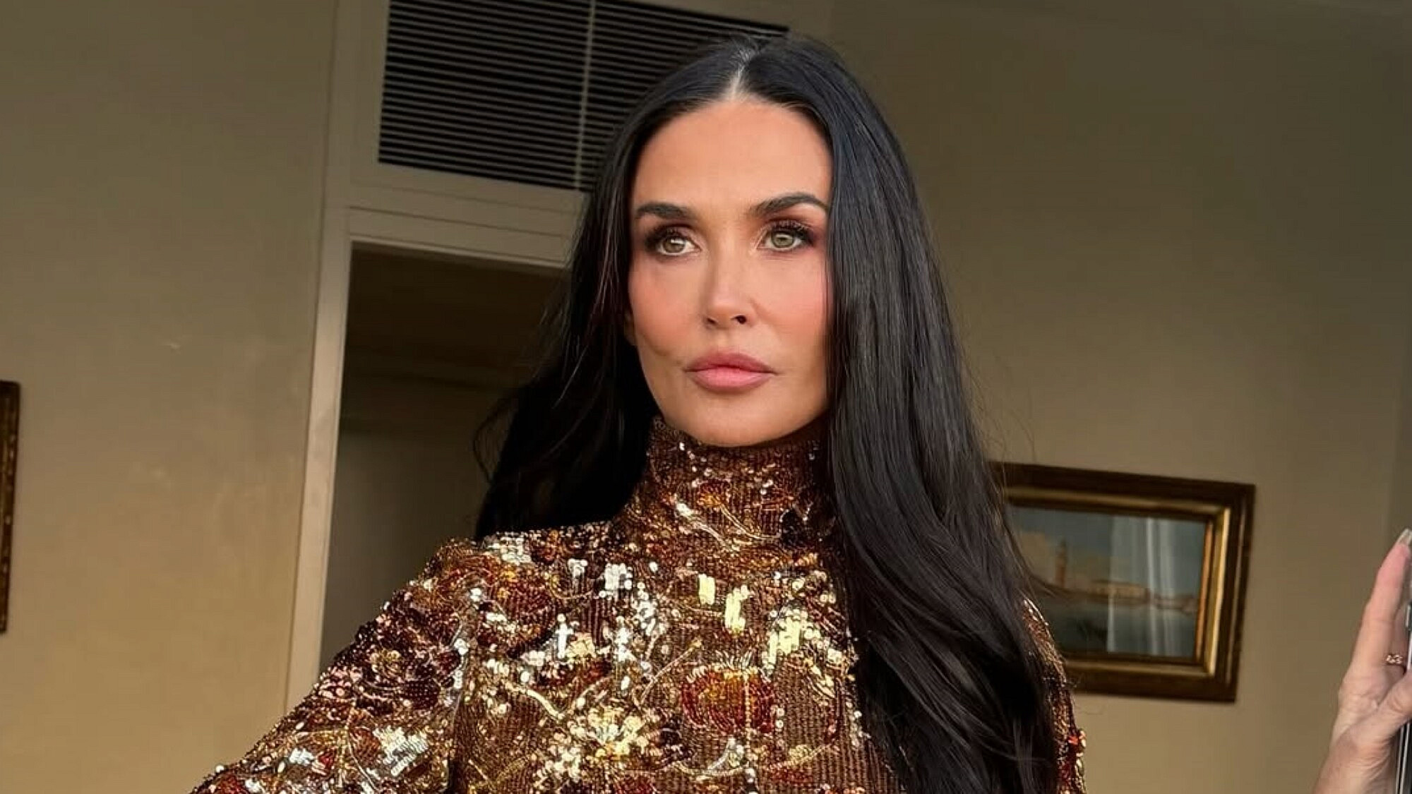 דמי מור | צילום: אינסטגרם demimoore@ דמי מור | צילום: אינסטגרם demimoore@