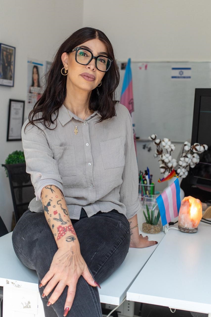 &quot;אני לא מתביישת בשום חלק ממי שהייתי&quot;. לינור אברג'ל | צילום: באדיבות המצולמת