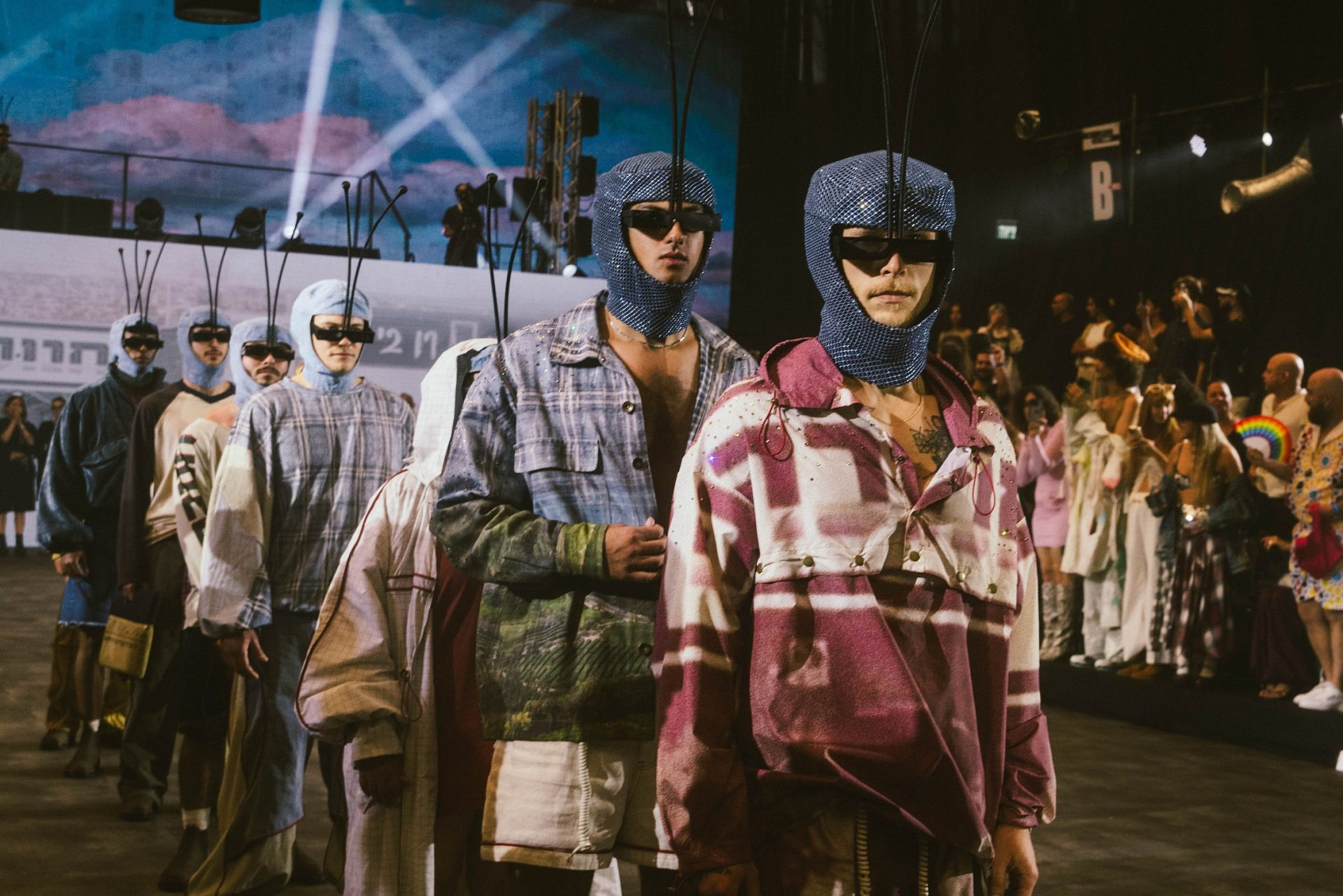 התצוגה של JOR-D (ירדן חנוכה), שבוע האופנה ישראל קנדה תל אביב 2025 | צילום: דניאל סיני