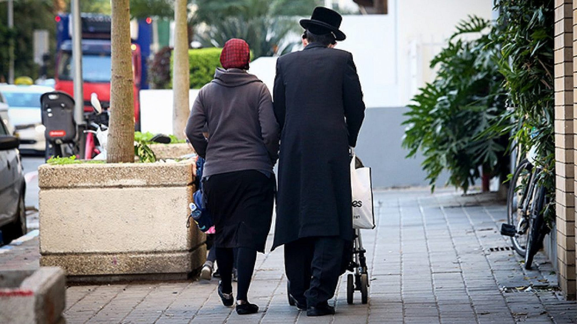 חרדים בתל אביב | צילום: שלומי יוסף