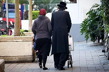 חרדים בתל אביב | צילום: שלומי יוסף