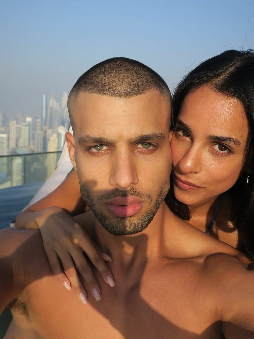 צמוד-צמוד. אורטל עמר ואיתי אדלר | צילום: אינסטגרם ortal_amar@