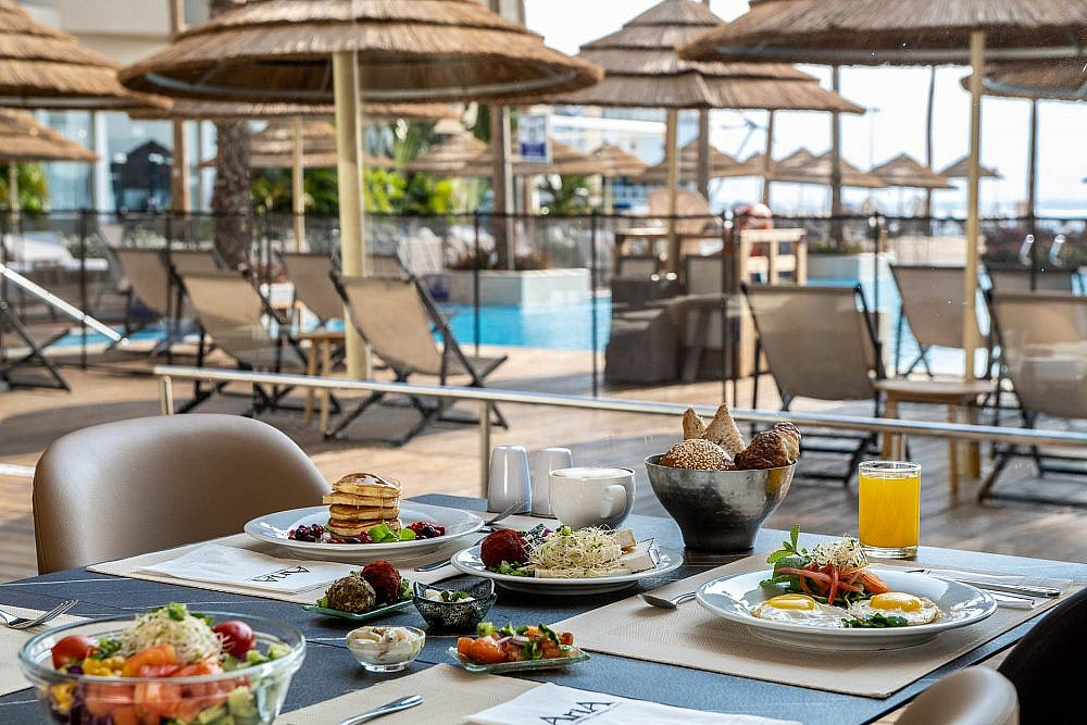 ארוחת הבוקר. מלון ARIA באילת | צילום: יח&quot;צ