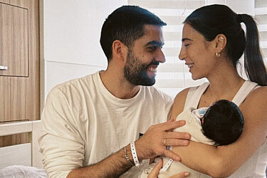 ליאל אלי ובן זוגה שי עמר עם בתם הבכורה | צילום: אינסטגרם liel_eli@