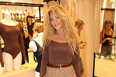 אורנה אלוביץ' בהשקת הפופ-אפ של NOODY בקניון עופר רמת אביב | צילום: אור גפן