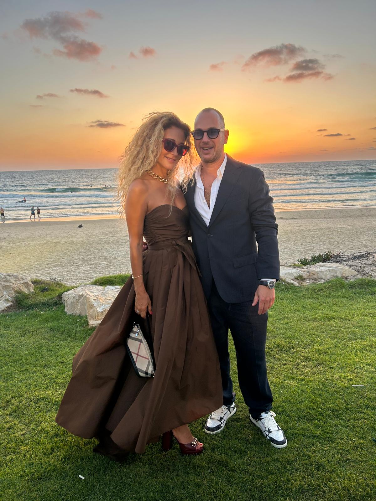 &quot;זוגיות היא ערך עליון&quot;. אורנה אלוביץ' עם בן זוגה אור אלוביץ' | צילום: באדיבות המצולמת