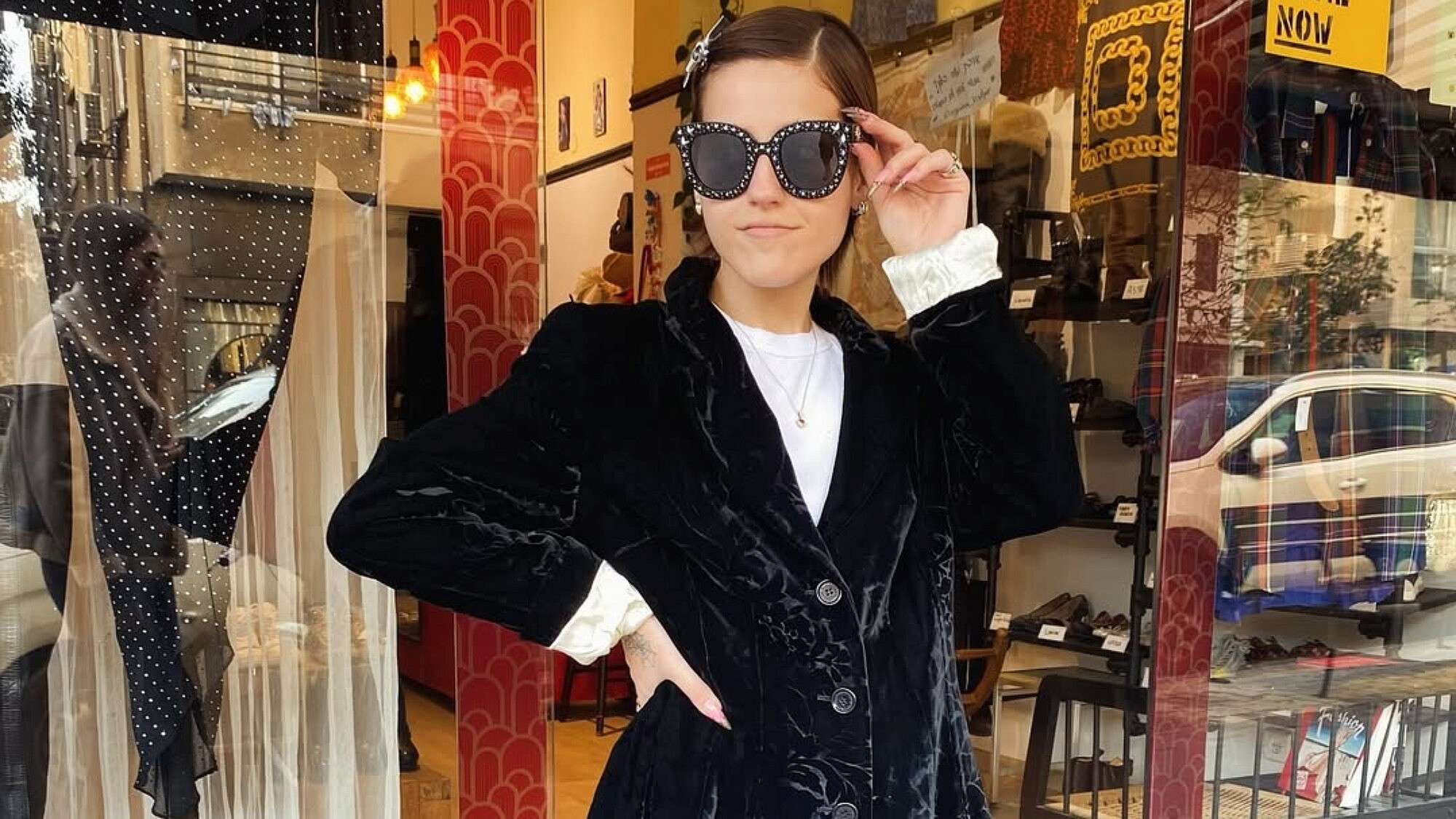 ארגמן וינטג' ויד שנייה | צילום: אינסטגרם argaman_boutique@