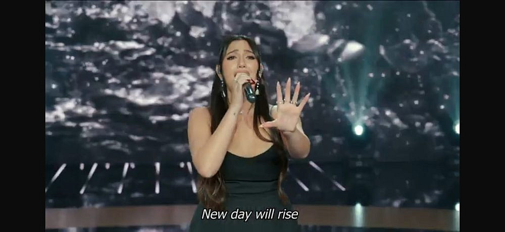 יובל רפאל בפרק הפתיחה של &quot;הכוכב הבא&quot; (צילום מסך: קשת 12)