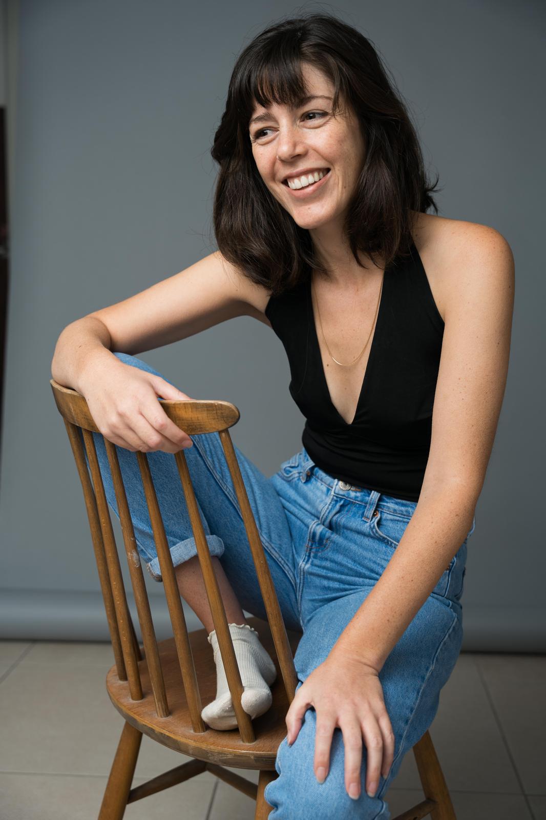 הכי באד אס אבל עם פוביה לעכברושים. שרלוט לוי | צילום: אלירן שרעבי