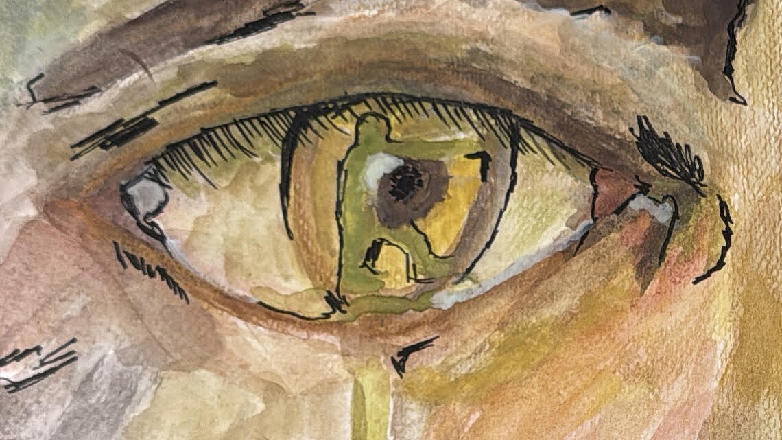 מתוך התערוכה "חרכים" | ציור: שירה עדן מתוך התערוכה "חרכים" | ציור: שירה עדן