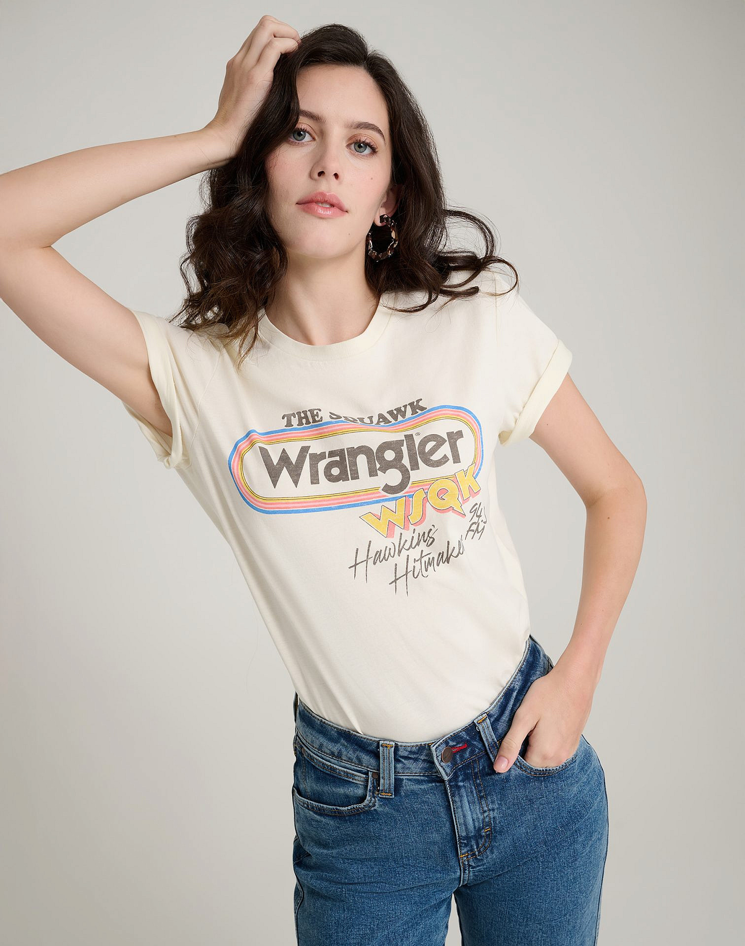 דברים מוזרים. טי שירט של Wrangler, מחיר 164 ש"ח | צילום: יח"צ