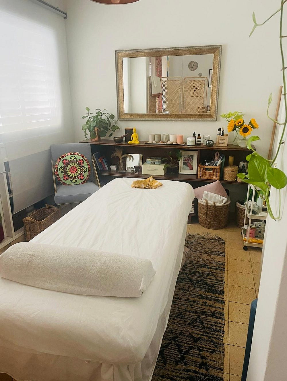 חדר בריחה. הקליניקה הביתית של שירלי גרצויג | צילום: באדיבות הקליניקה