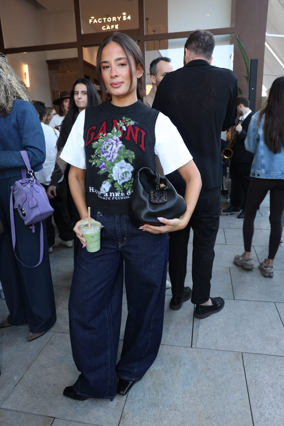 מאצ'ה קרה בדצמבר, רק בישראל. הדר שירי באירוע השקת הקפה החדש של פקטורי 54 בביג גלילות | צילום: רפי דלויה