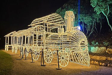 אורות בגן הבוטני, WINTER DREAMS II | צילום תום עמית