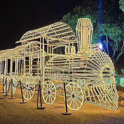 אורות בגן הבוטני, WINTER DREAMS II | צילום תום עמית