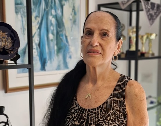 אירית הירש, דיירת אחוזת צהלה. צילום: אחוזות רובינשטיין