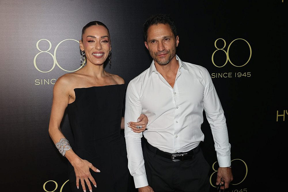 לאה ינאי ודן מור בחגיגות 80 שנה של ה.שטרן | צילום: רפי דלויה