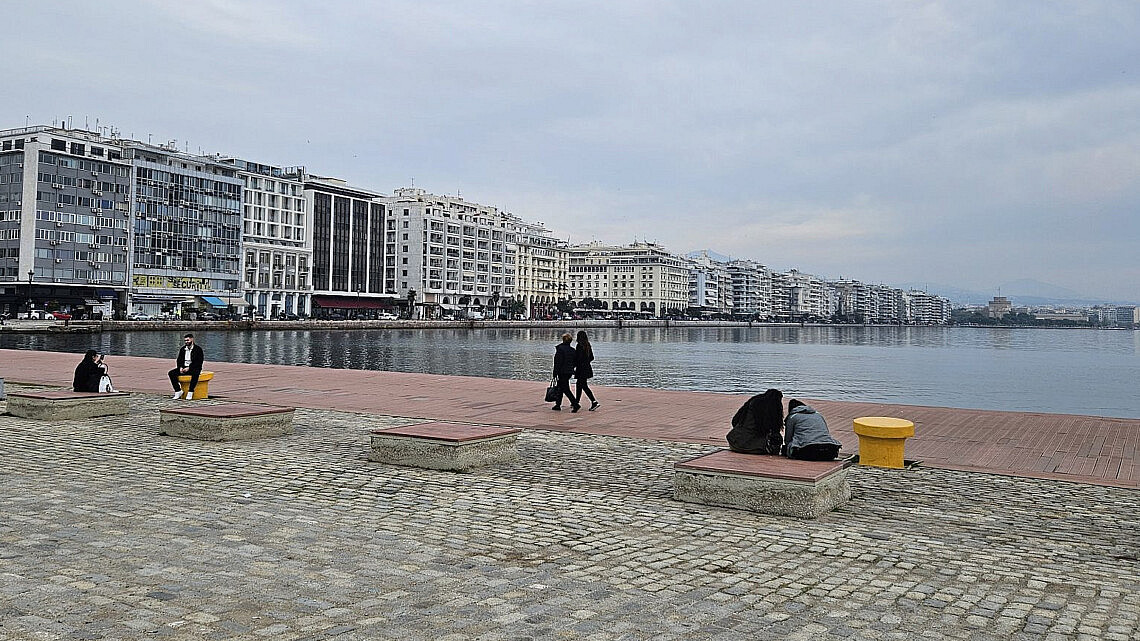הטיילת של סלוניקי | צילום: שרון בן דוד