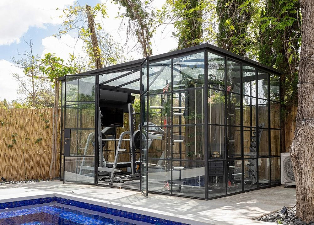 חדר כושר, יצירת אמנות ארטפרו. צילום: רועי מזרחי