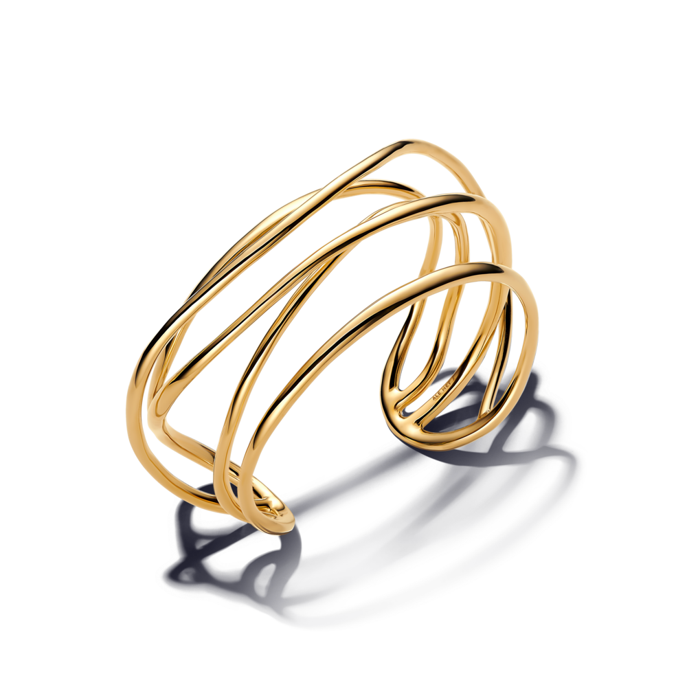 פנדורה. צמיד שכבות בציפוי זהב 14 קראט 1,565 ש"ח | צילום: יח"צ