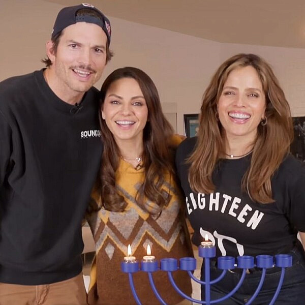 נועה תשבי, מילה קוניס ואשטון קוצ'ר | צילום מסך