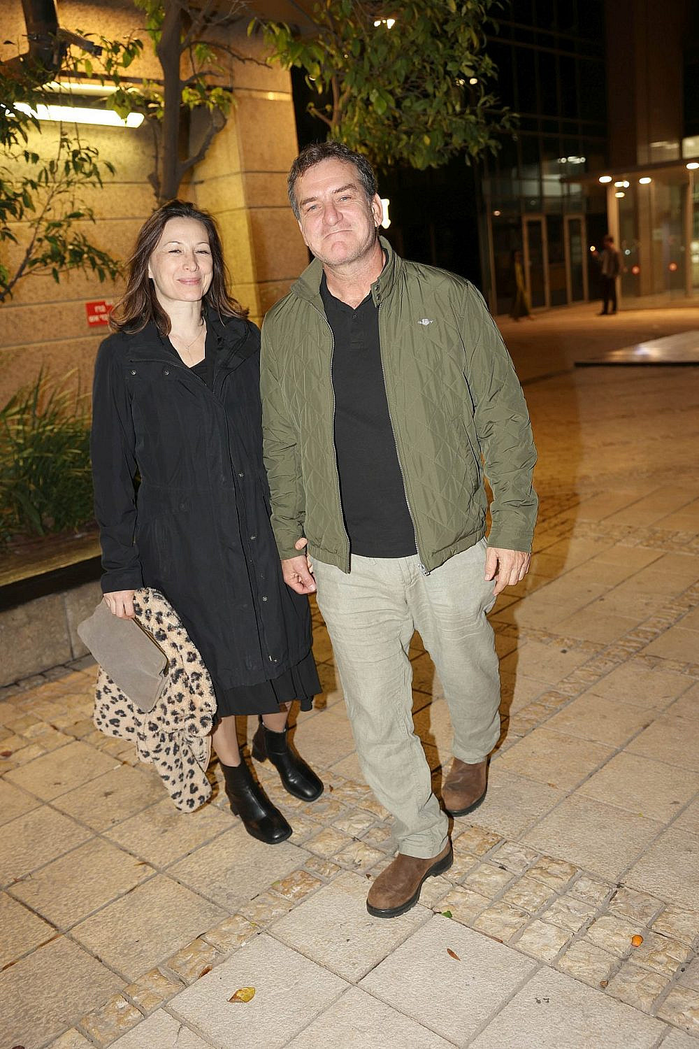 דני קושמרו ובת הזוג אנג'ליקה ברמן | צילום: אור גפן